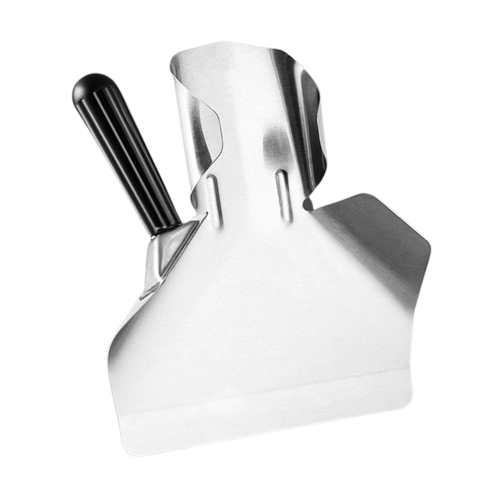 ATORSE® Chips Scoop Stainless Steel Food Shovel Easy to Clean for Kitchen Candy Ice Single Handle Shovel