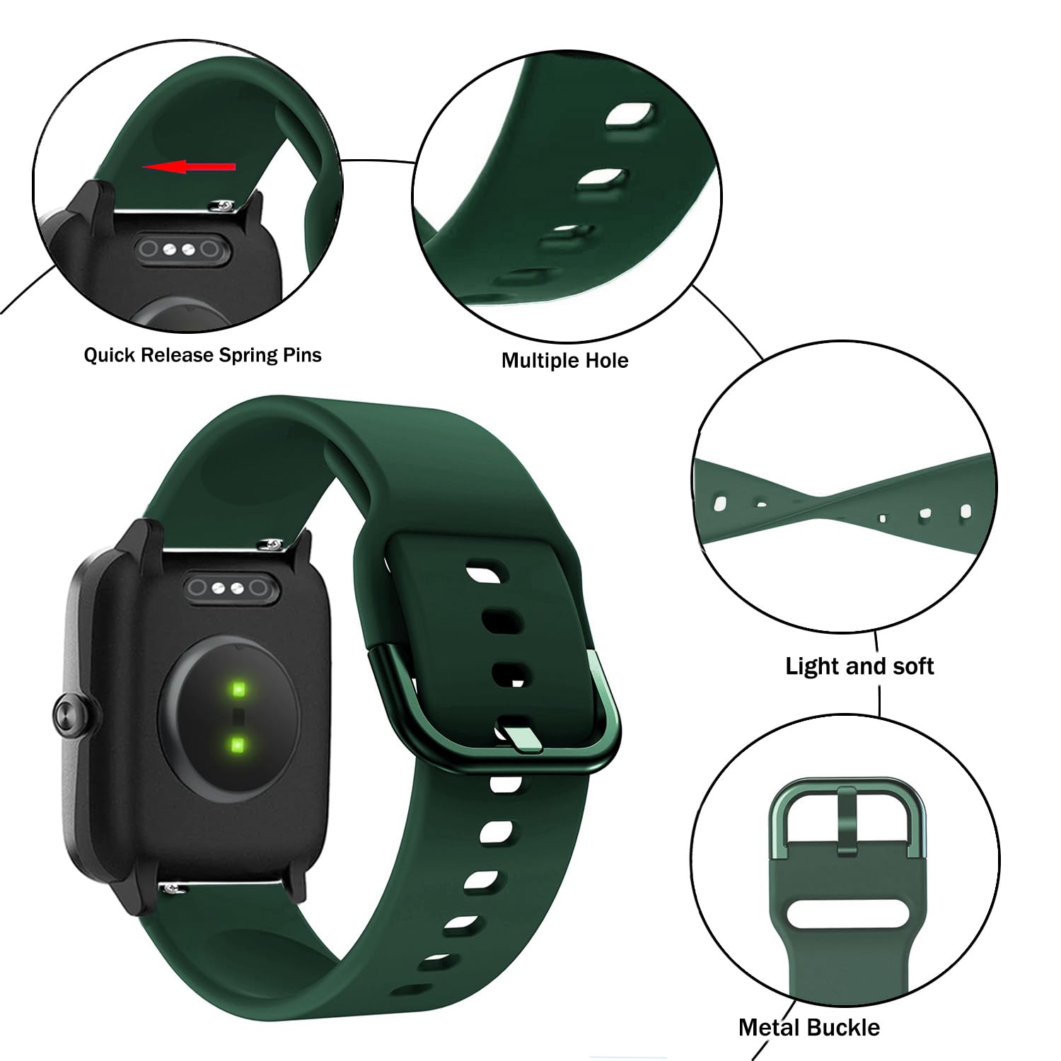 Issinlky Veryfitpro ID 205L Strap - Image 2