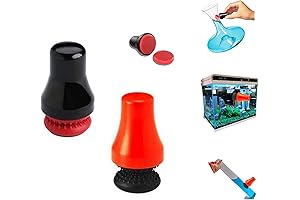 2-Pack Magnetic Window Scrubber for Enhanced Aquarium Cleaning