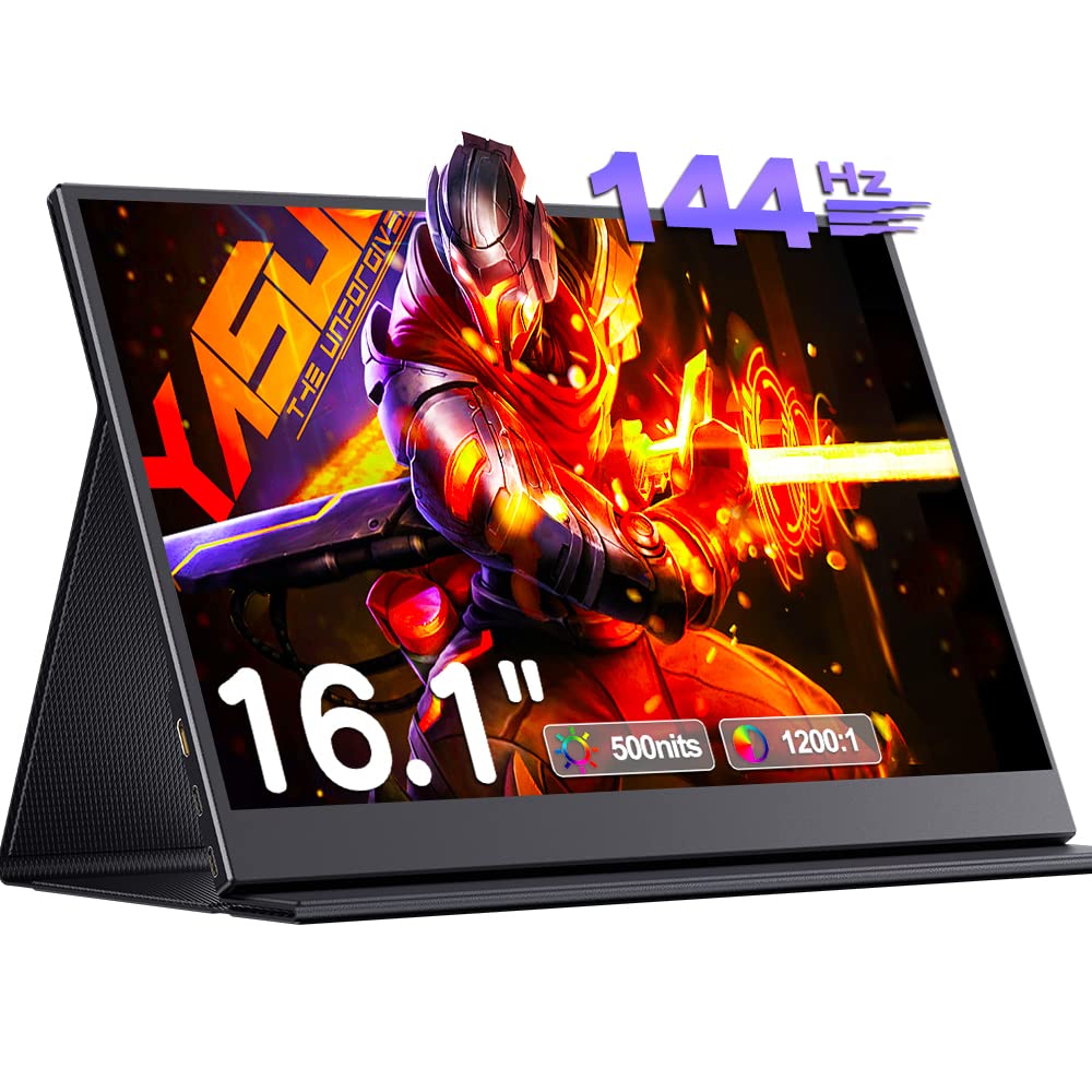 Amazon.co.jp: モバイルモニター 16.1インチ 144Hz高速応答 ゲーム