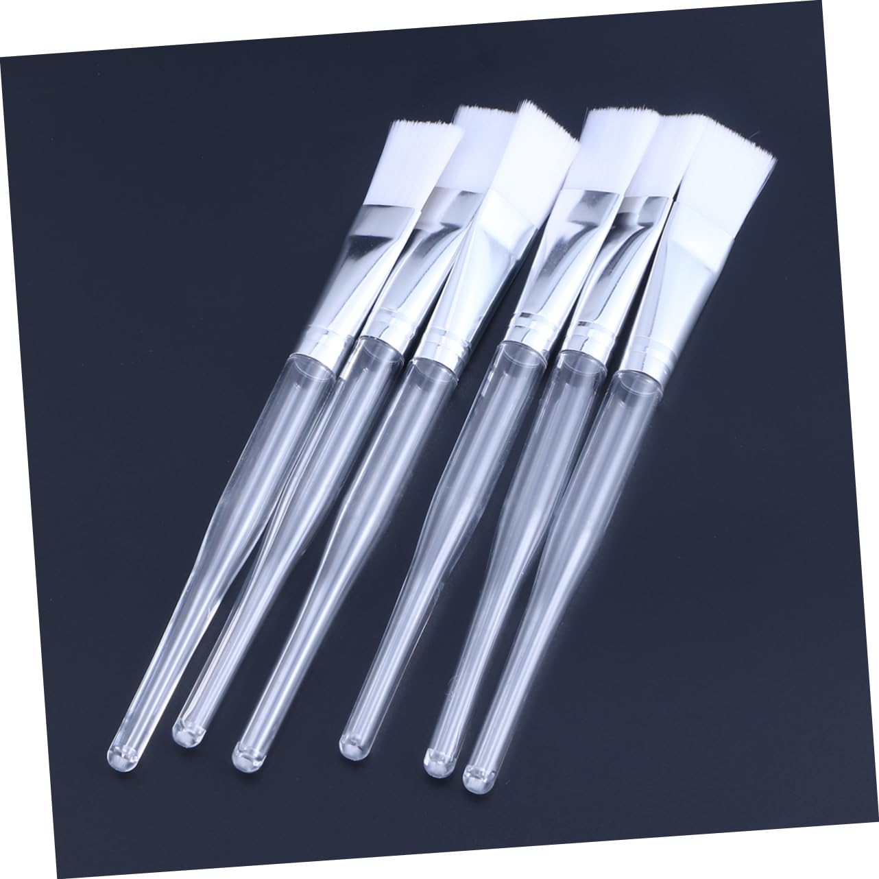 DOITOOL 192stücke Transparente Kristall-rod Gesichtsmaske Pinsel Für Diy Maskenanwendung Weiche Langlebige Anwendung Für Serum Peeling Und Hautpflegeprodukte