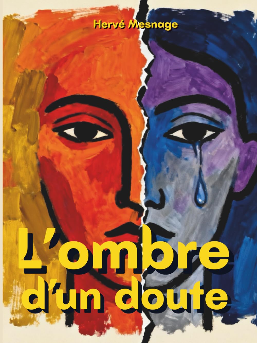 L'ombre d'un doute: Recueil de poèmes sur la vie, la nature et les émotions sincères : un beau livre de poésie