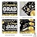XtraLarge Congrats Grad Graduation Banner - 72x44 Inch, Congrats Grad Banner | College Graduation Decorations 2025, Grad Party Decorations 2025 Backdrop