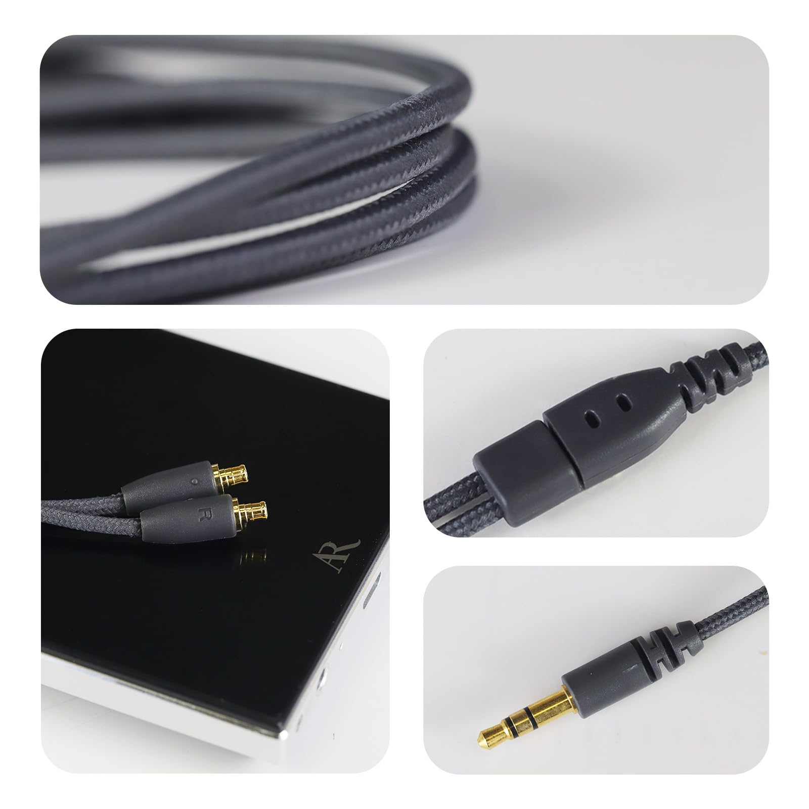 Amazon | 3APLUS HBC13 リケーブル IE300用 イヤホンケーブル 4.4mm