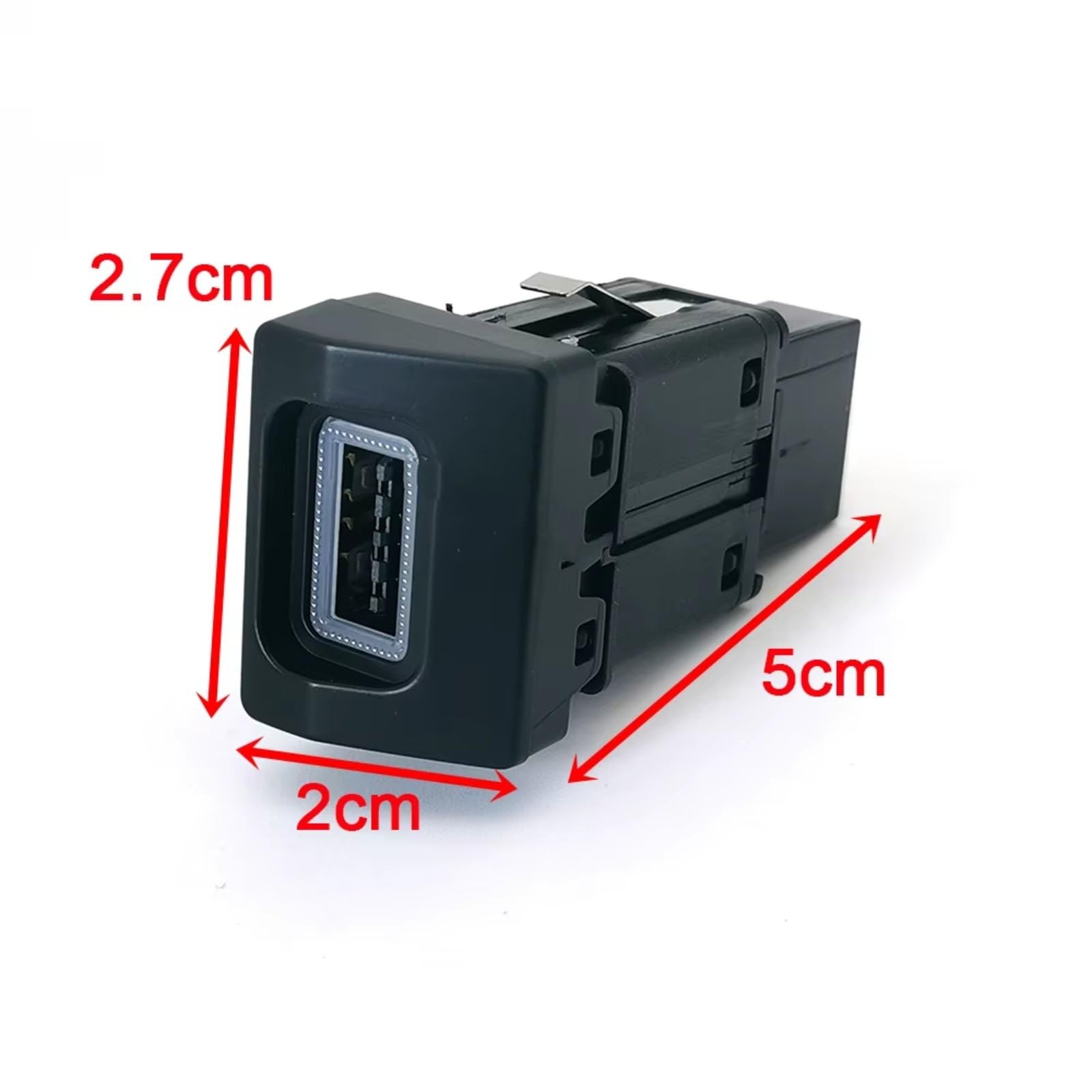 Adattatore Presa USB Console Presa USB Compatibile Con Skoda Per Superb 2010-2013 Auto Presa Ricarica QC3.0 Carica Veloce Del Telefono Presa Ricarica Adattatore Alimentazione