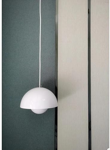 Miniatura 13 de Lámpara colgante de maceta retro nórdica, 78.7 pulgadas, cable ajustable, luces colgantes de metal para cocina, bar, comedor, sala de estar, 9.1