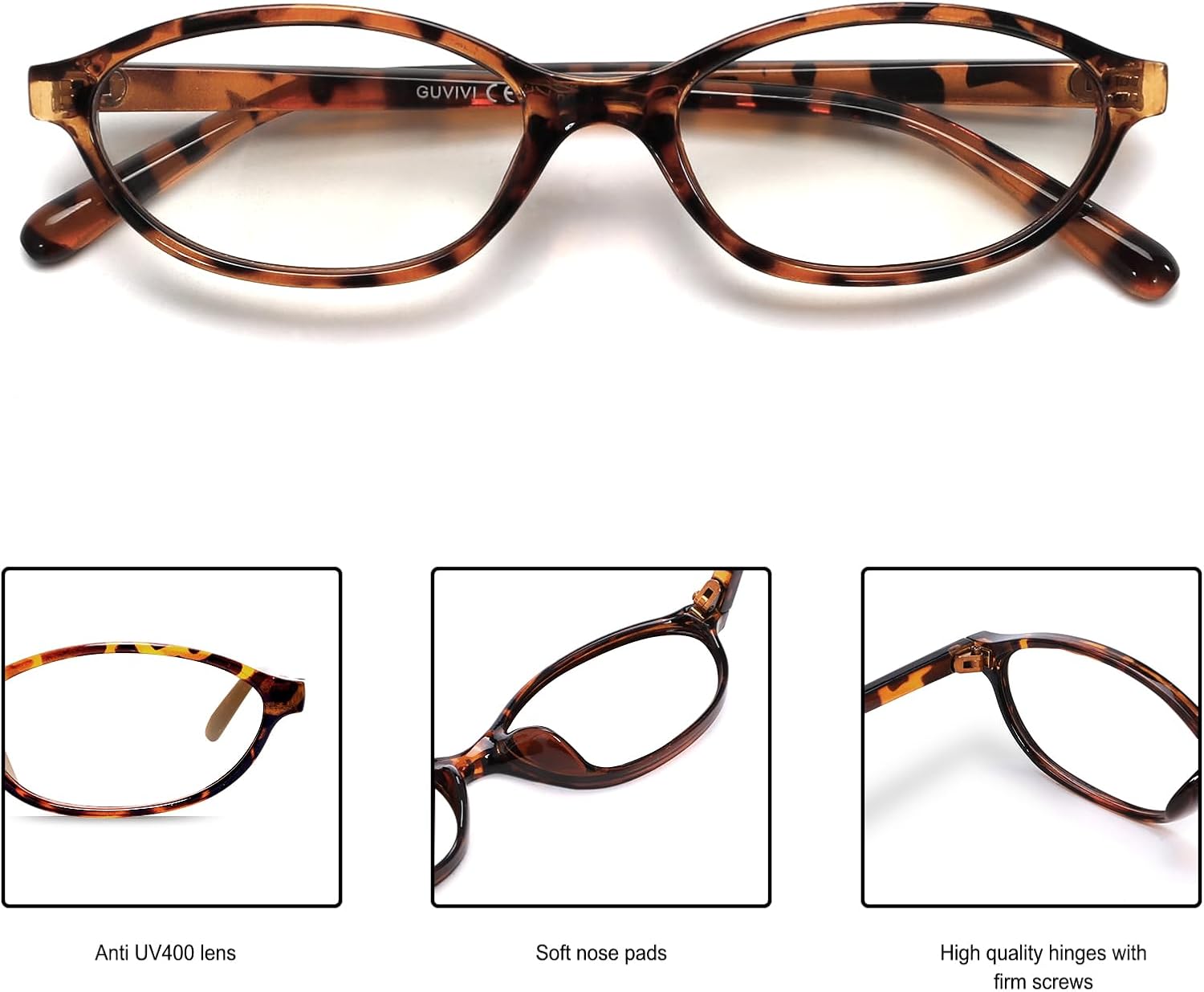 Retro Oval Sunglasses for Women Chic Cat Eye 90s Sunnies Lightweight Narrow Shades Trendy UV protection Sun Glasses - Image 6