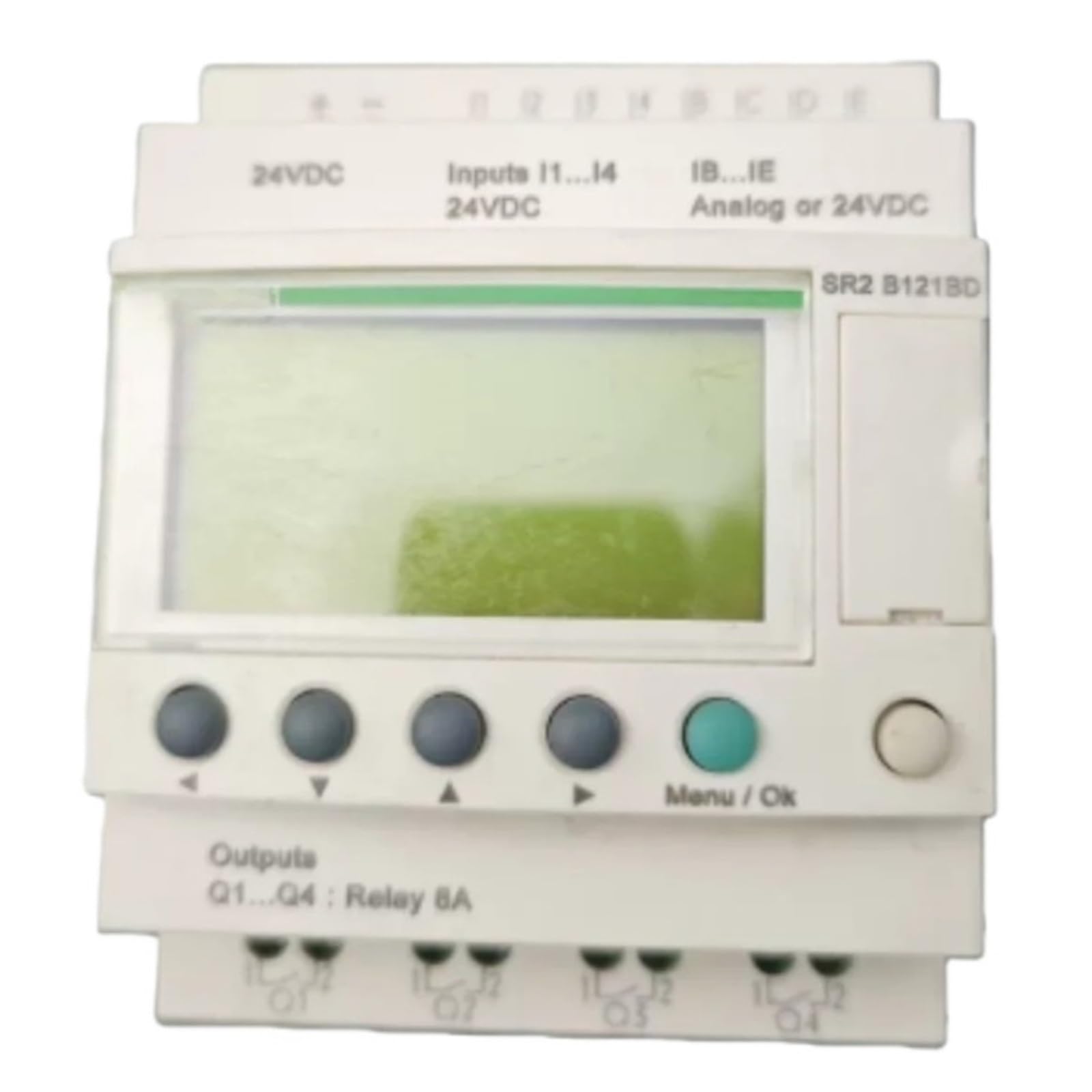 ZVQYSGIW SR2B121BD Compact Relay 12IO -24V DC - Clock - Display Screen