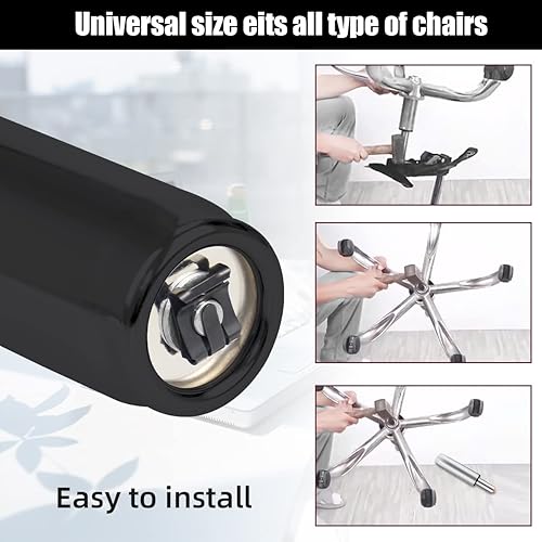 Miniatura 5 de PROFECTUS Repuesto de cilindro de gas para silla de oficina, pistón resistente clase 4, altura ajustable de 5.5 pulgadas, ajuste universal para la