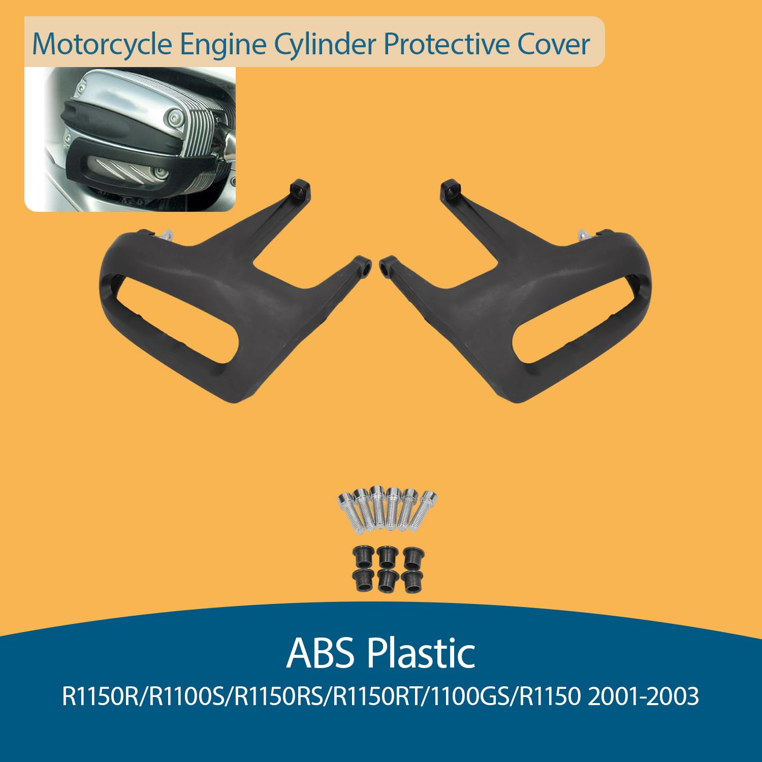 MH CARBON Zylinderschutz Passend Für BMW R 1100 S RT R1100RT R850R