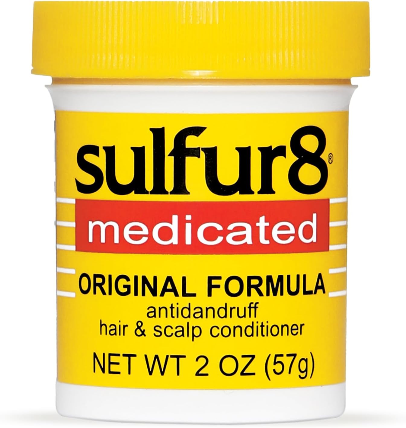 SULFUR8 Medicated Anti-Dandruff Hair & Scalp Conditioner 2 oz – Helps Control Dandruff, Soothes Itchy Scalp & Moisturizes Hair with Refreshing Clean Fragrance, For All Hair Types