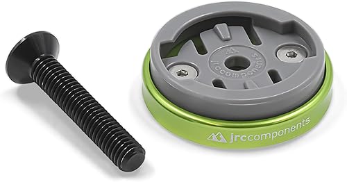 Miniatura 23 de JRC Components Enkei Top Cap Bike Stem Mount | Compatible con todos los modelos de dispositivos GPS Wahoo Elemnt | Cuerpo ligero de aluminio CNC