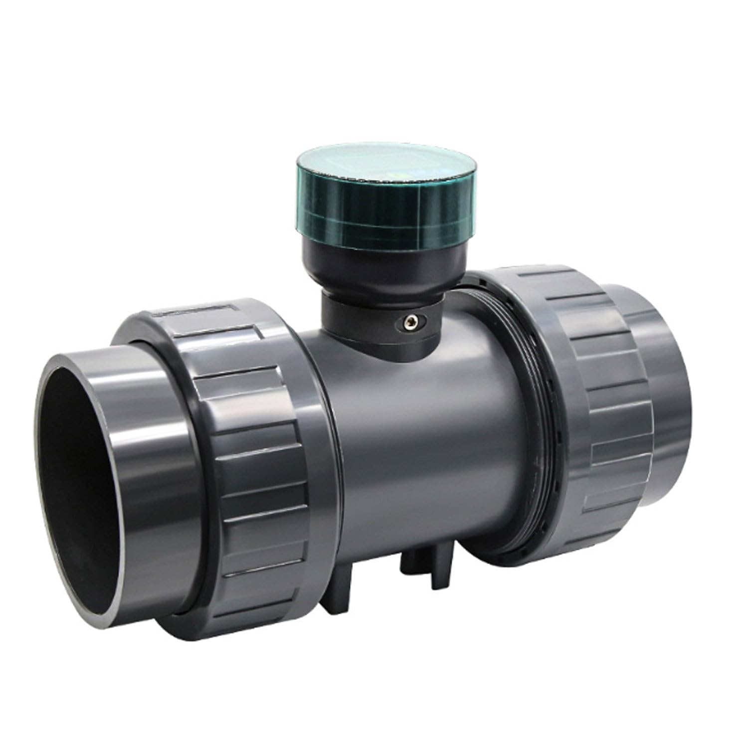 DowPie PVC Flowmeter, RS485 Flow Gauge, Paddle Wheel Sensing Principle, Multiple DN Size Choices for Agricultural Drip Irrigation and Wastewater Disposal Pipeline Projects DN80