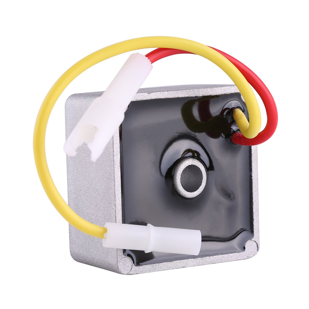 Qiilu - Regulador de tensión rectificadora Impermeable automática para Briggs 0026 Stratton 691188 491546 793360 794360