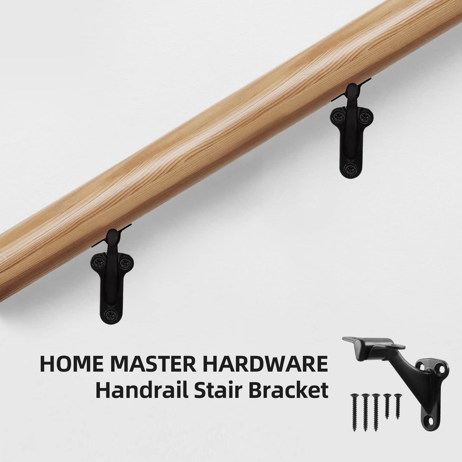Snapklik.com : HOME MASTER HARDWARE Handrail Stair Brackets 3
