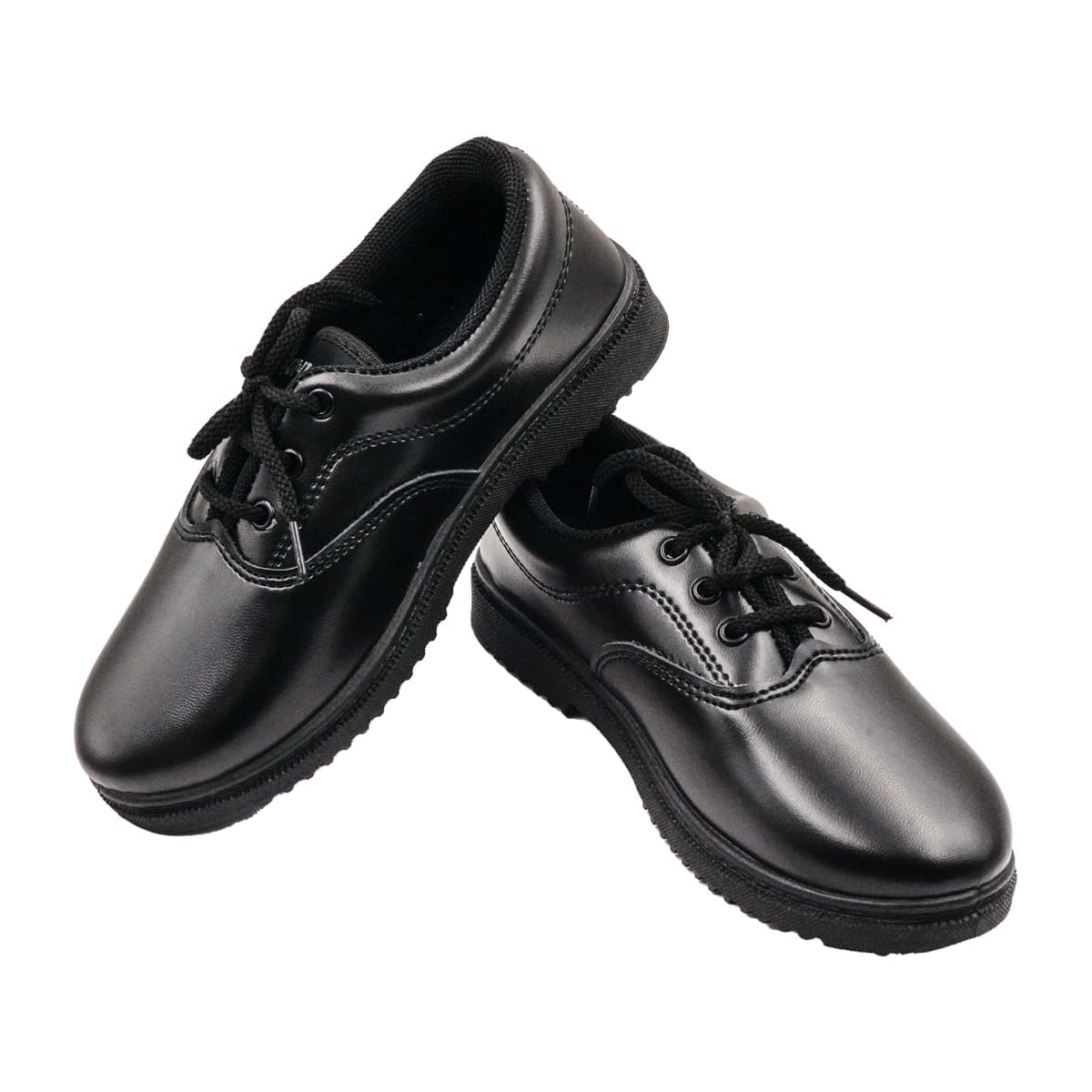 UNIAGE Boys Lace-up School Shoes | Uniform Shoes for Kids-Boys (Black, 6C UK) (B0CVXYM64Y) Amazon Price History, Amazon Price Tracker