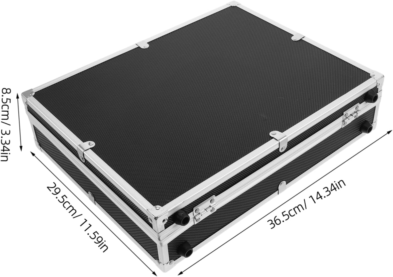 Amosfun Carrying Case for Microphones Hard Storage Box Soft Lining for Travel and Outdoor Activities Protects and Organizes Your Mic Gear