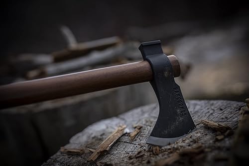 Miniatura 8 de Barebones Hacha de campo - Hacha de campamento y leñador con martillo y funda - Herramientas esenciales para acampar y al aire libre