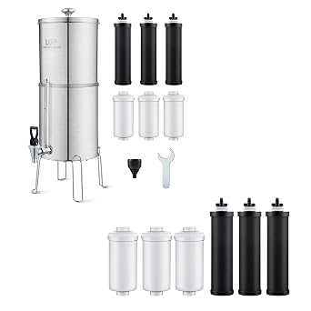 LCF-GT- Professional+3 Carbon Filters+3 Fluoride Filters