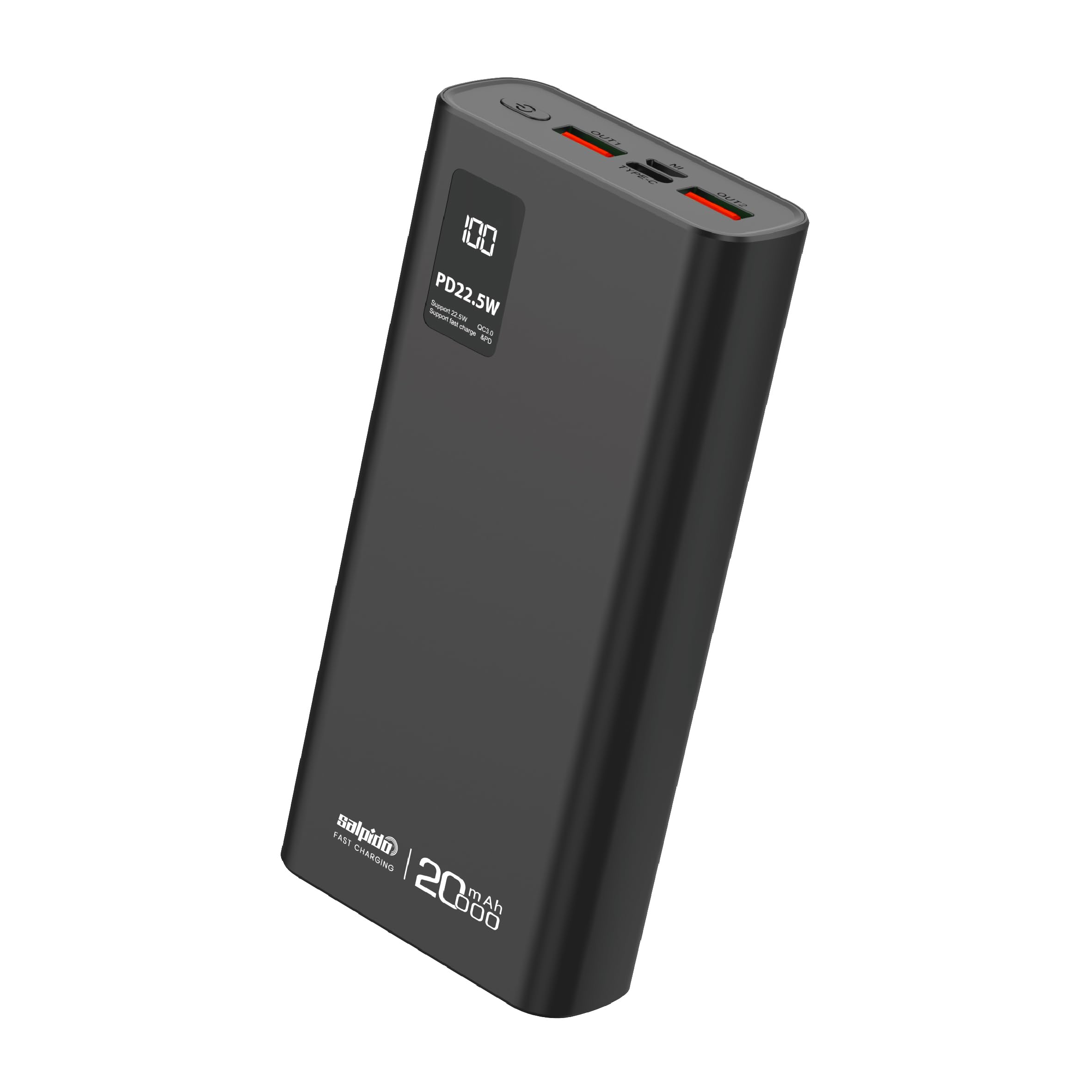 Powervolt 102 Max 20000mAh Power Bank, 22.5W Fast Charging, LED Battery Display, Multiple Input & Output Ports, Smart Chip Protection, Portable Charger for Smartphones, Tablets & USB Devices-image-15