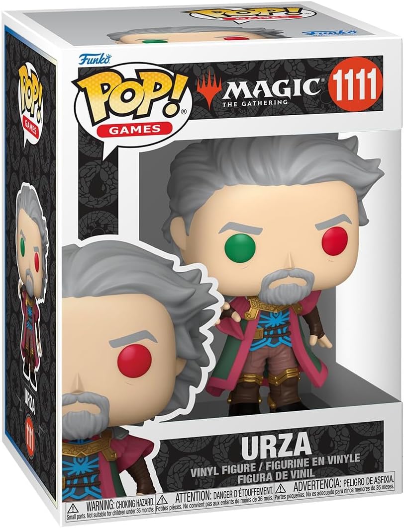 Funko Pop! Games: Magic: The Gathering - Urza - Collectable Vinyl Figure - Gift Idea - Official Merchandise - Toys for Kids & Adults - Video Games Fans - Model Figure for Collectors and Display