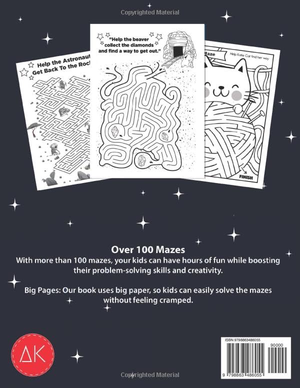 Funny Mazes For Kids Ages 4-8: Activity books for kids + 100 Adventure Mazes - Image 2