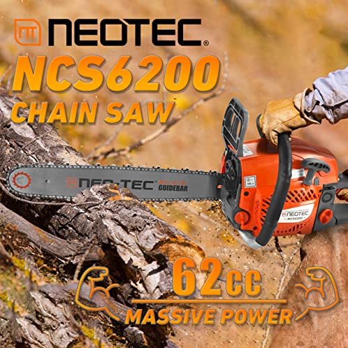 NEO-TEC 62CC Gas Chainsaw 20 Inch