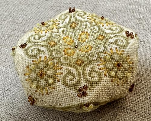 Image of RIOLIS - Biscournu Fantasy 1227, Cross Stitch Kits 3.25 inchx3.25 inch, Cross Stitch Kits for Beginners & Advanced, Crossstitching Kits Adult, Counted Stitching Kits, Embroidery Kit