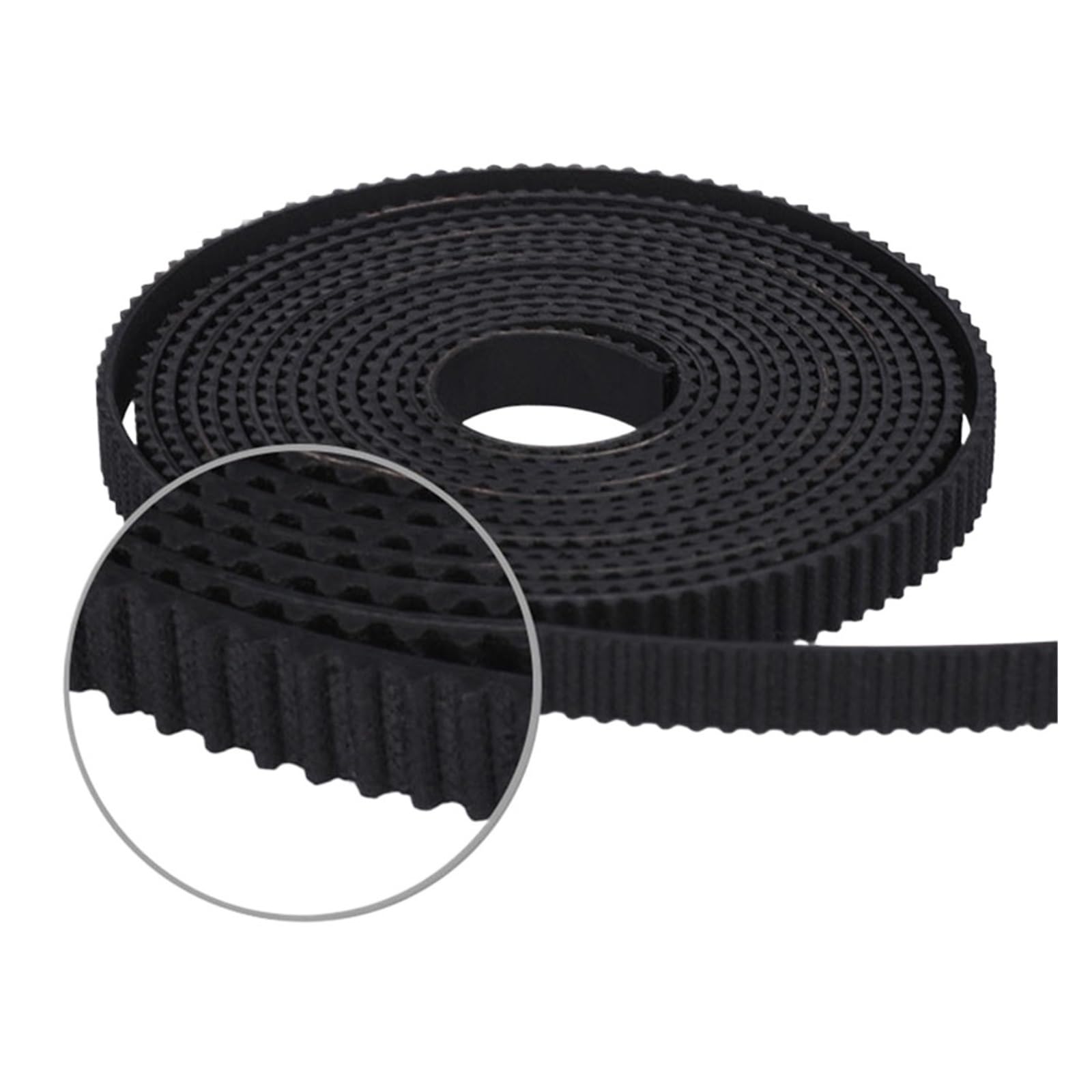 2/5 meter GT2-6mm Offener Zahnriemen Breite 6mm 10mm Gummimaterial Pitch2mm schwarz 2GT synchronriemen for Reprap 3D-Druckerteile(10 Meters,1PC_9MM)
