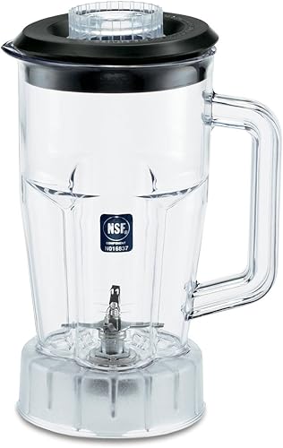 Waring cac21Copolyester contenedor con tapa y cuchilla para Asamblea y Comercial 48-ounce