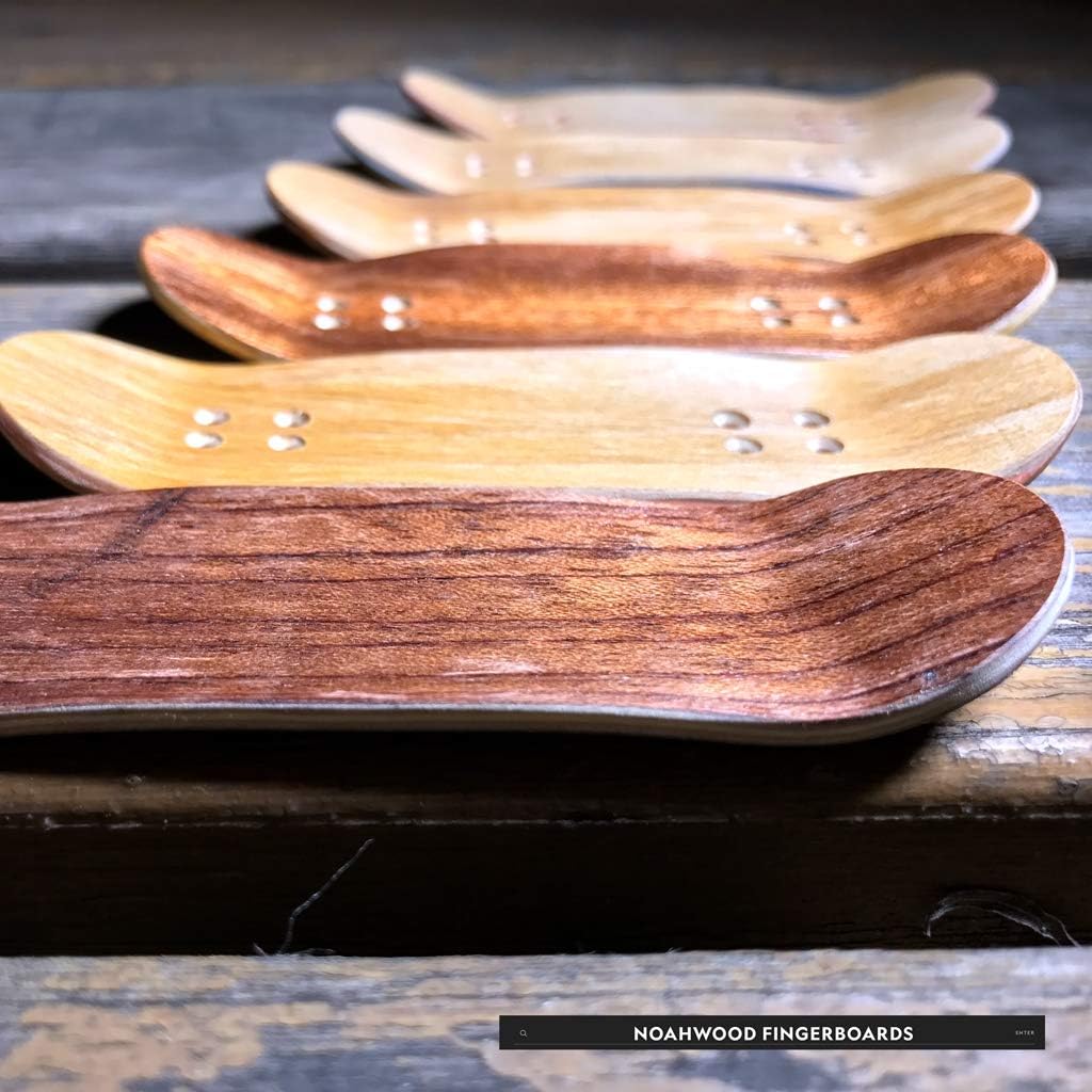 11.0 Maple Wooden Fingerboards Deck (Handmade 5-Layer Canada Maple 34mmX98mm) (Lighter)