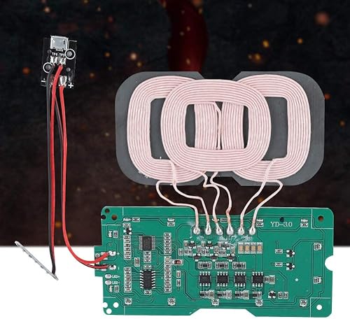 Miniatura 7 de BAFOVY Standard Wireless Charger, 3 Coil Transmitter Module High Efficiency Charging with Multi Protection for Compatible Phones