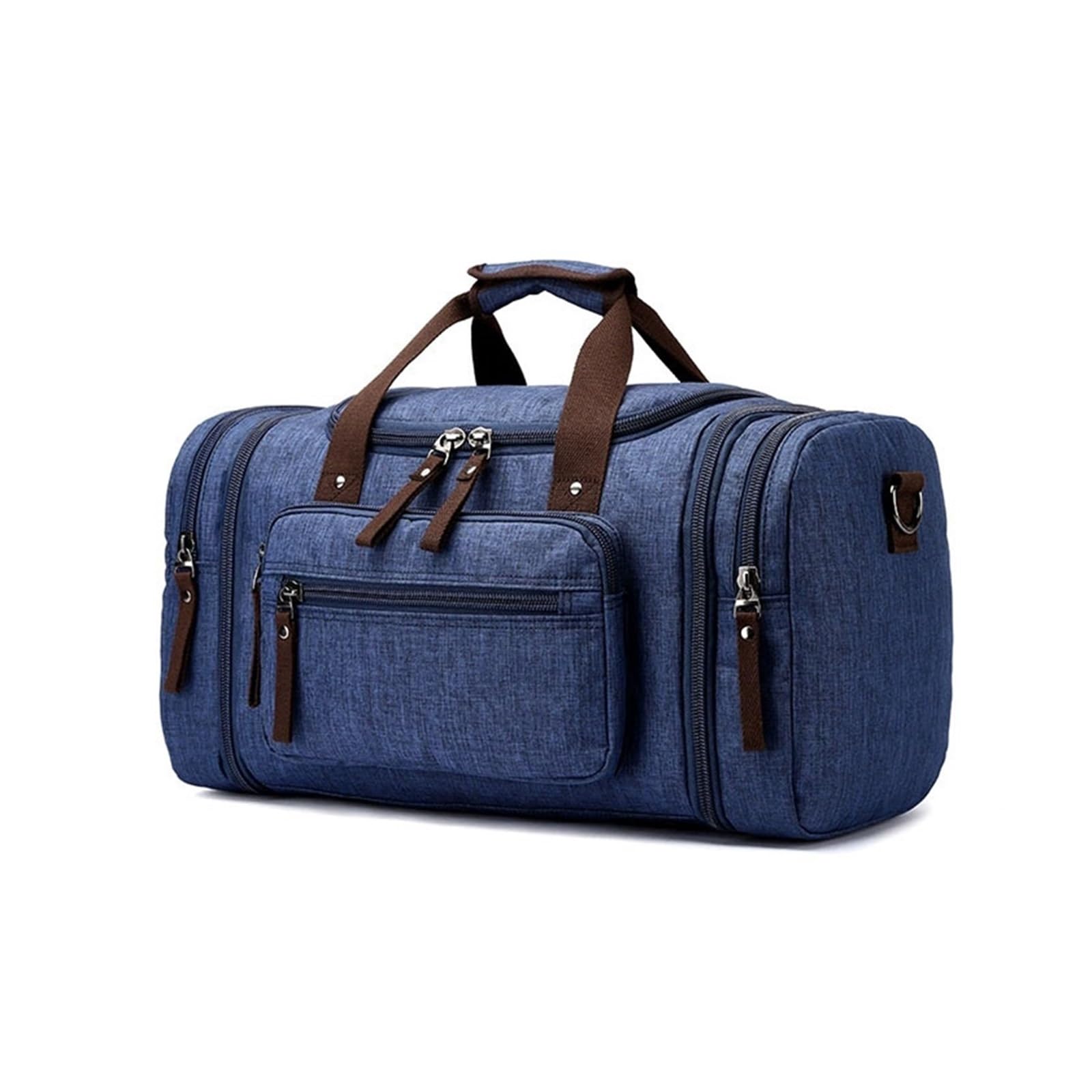 Sac de voyage imperméable bleu avec bandoulière confort