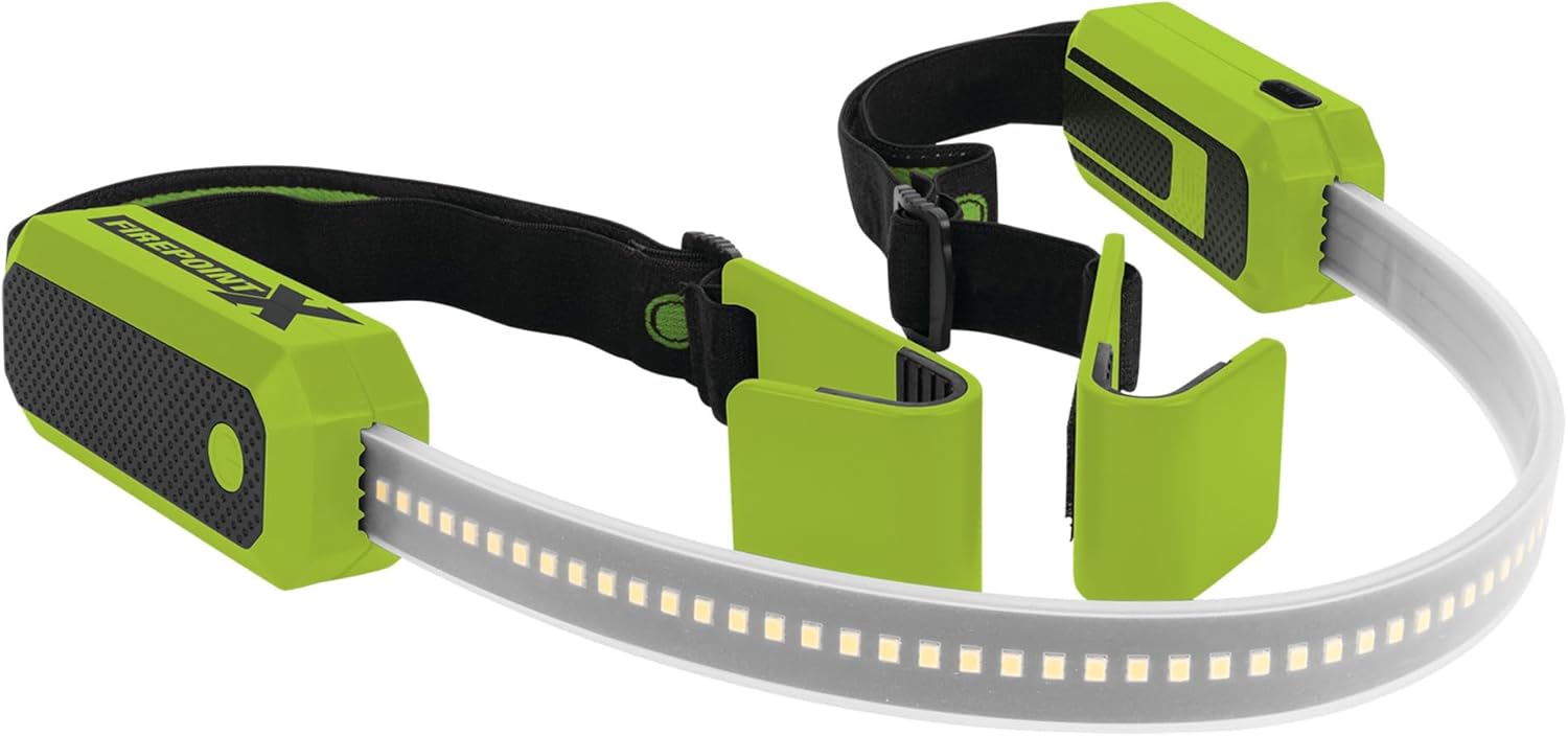 Performance Tool W2673 - Innovative 60-Inch Hood Light with 1000 Lumens of Flood Light and Adjustable Elastic Strap for Any Size Hood