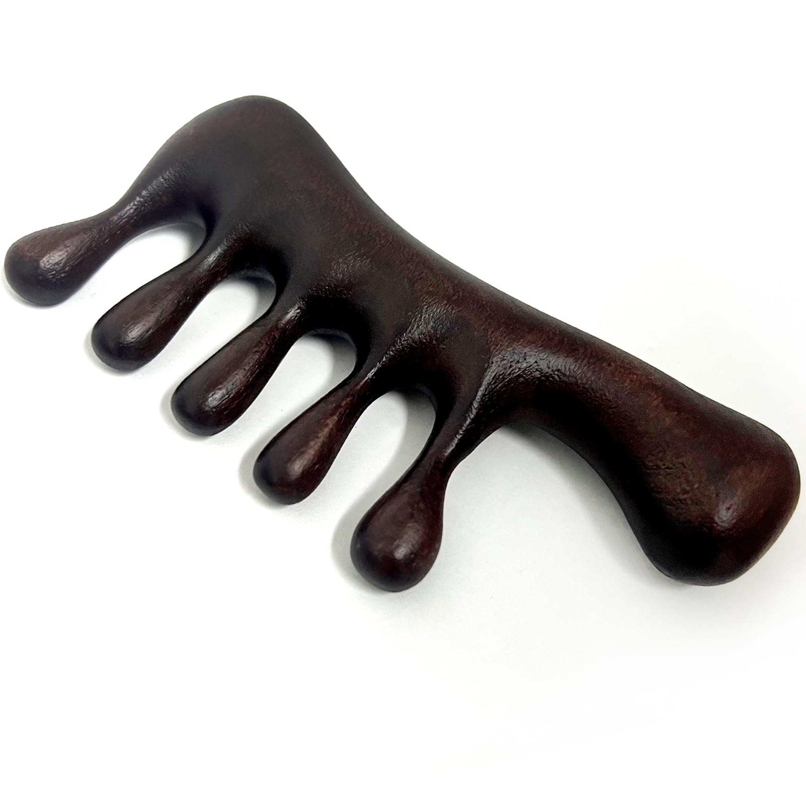 Jaasuee Scalp Massage Comb Hair Growth Stimulating Wooden Scalp Massager Stress Relief Loc Comb Present for Women and Men