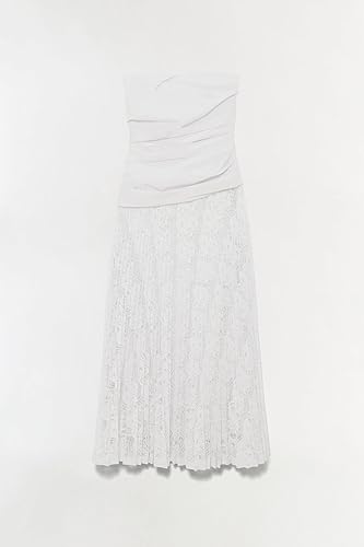 Annalise Cotton Lace Midi Dress