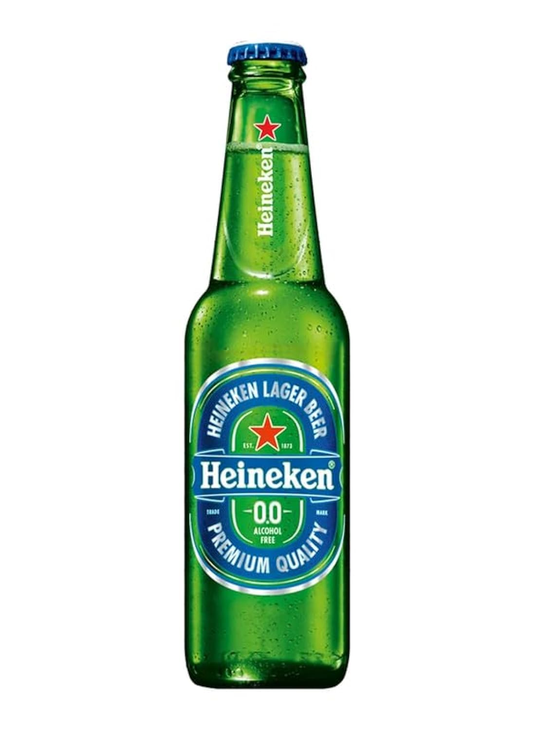 Heineken 0.0 Alcohol-free beer in glass bottle - 330ml