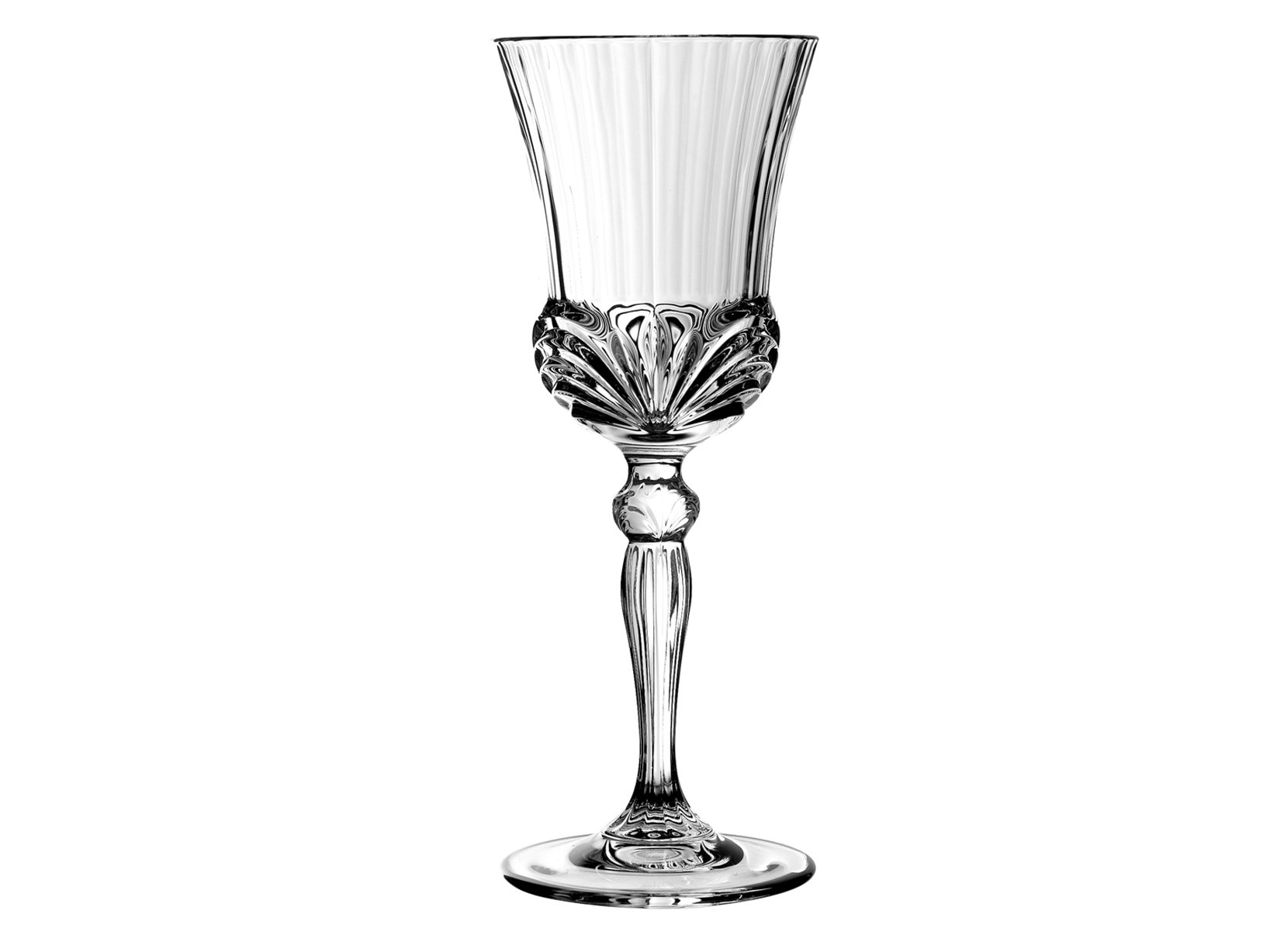 Rcr Transparent Aurea Water Goblets, Glass, Set 6 Pieces, 20 Cl