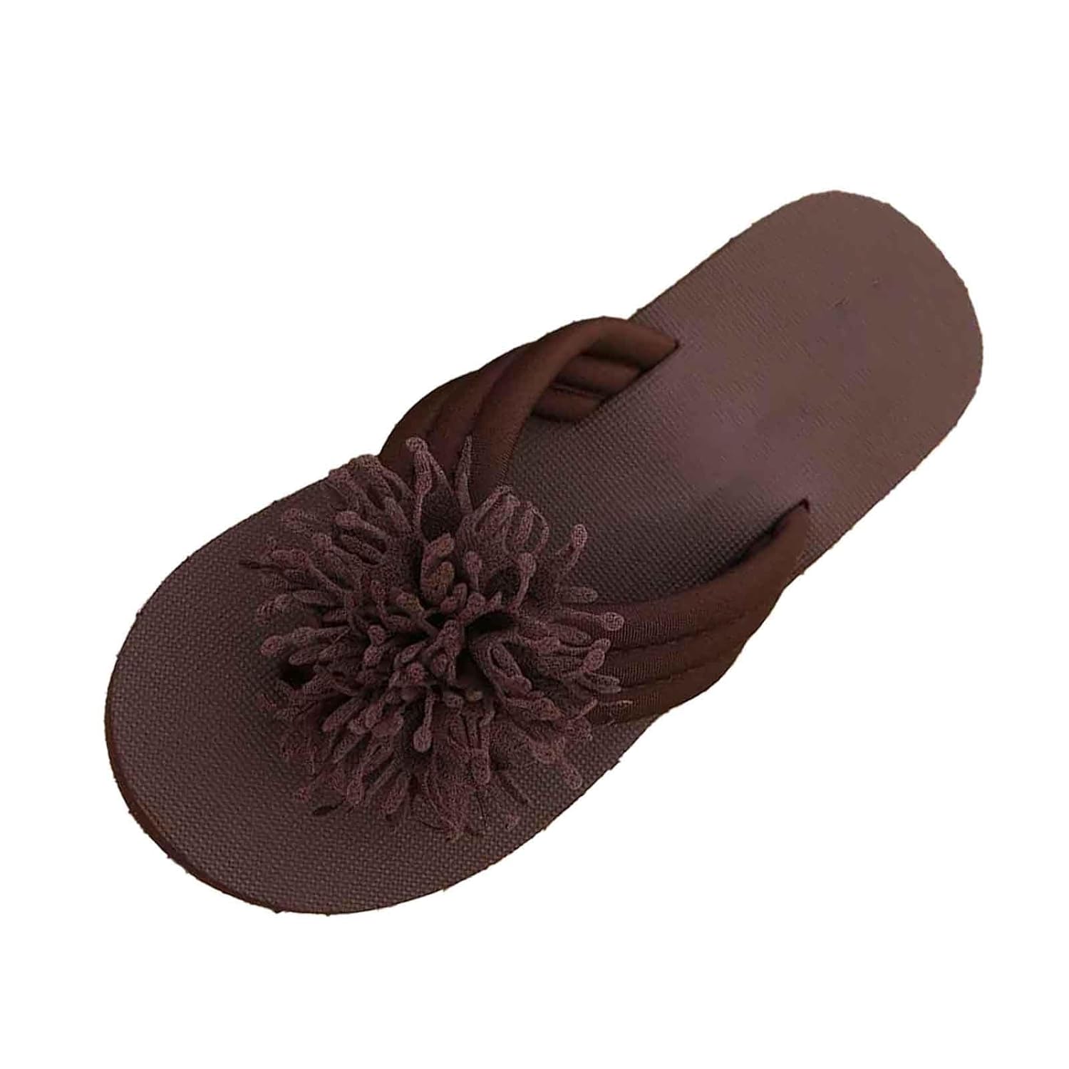 Womens Boho Flip Flops Open Toe Slip On Flat Sandals Casual Beach Vacation Slippers Comfortable Summer Footwear
