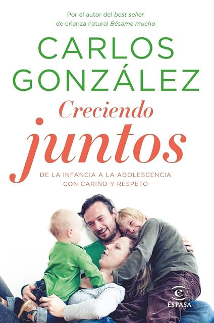 Portada de Creciendo Juntos. De la Infancia a la Adolescencia con Cariño y R Espe
