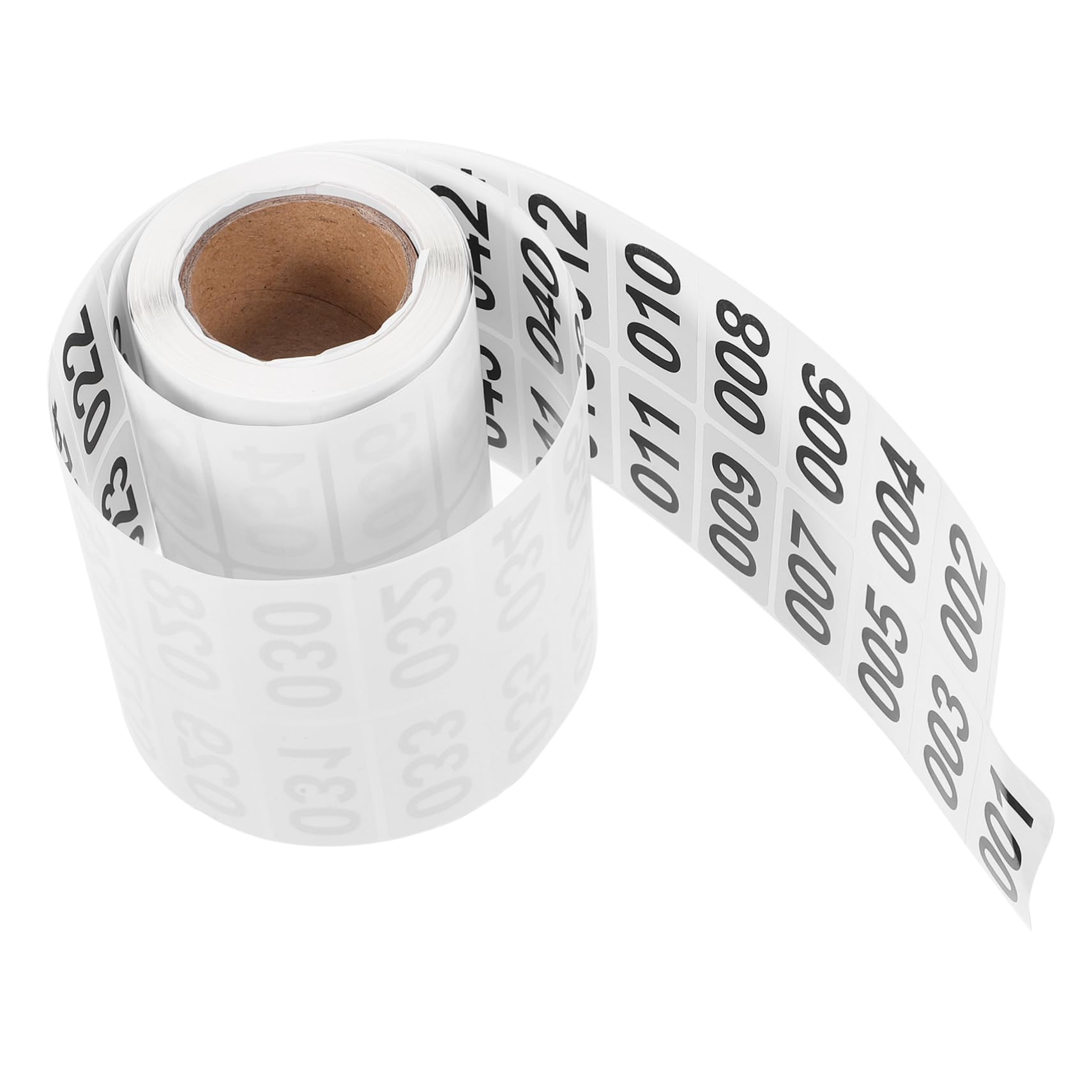 DOITOOL 6 Etichette Numerate Adesive per Magazzino e Ufficio Etichette Segna Resistenti e Facili Usare per Organizzazione e Catalogazione