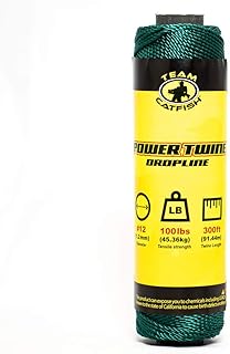 Sponsored Ad - TEAM CATFISH Power Twine – Nylon Bank Line for Fishing, Bushcraft, Gardening, Home Improvement, Craft, Camp...