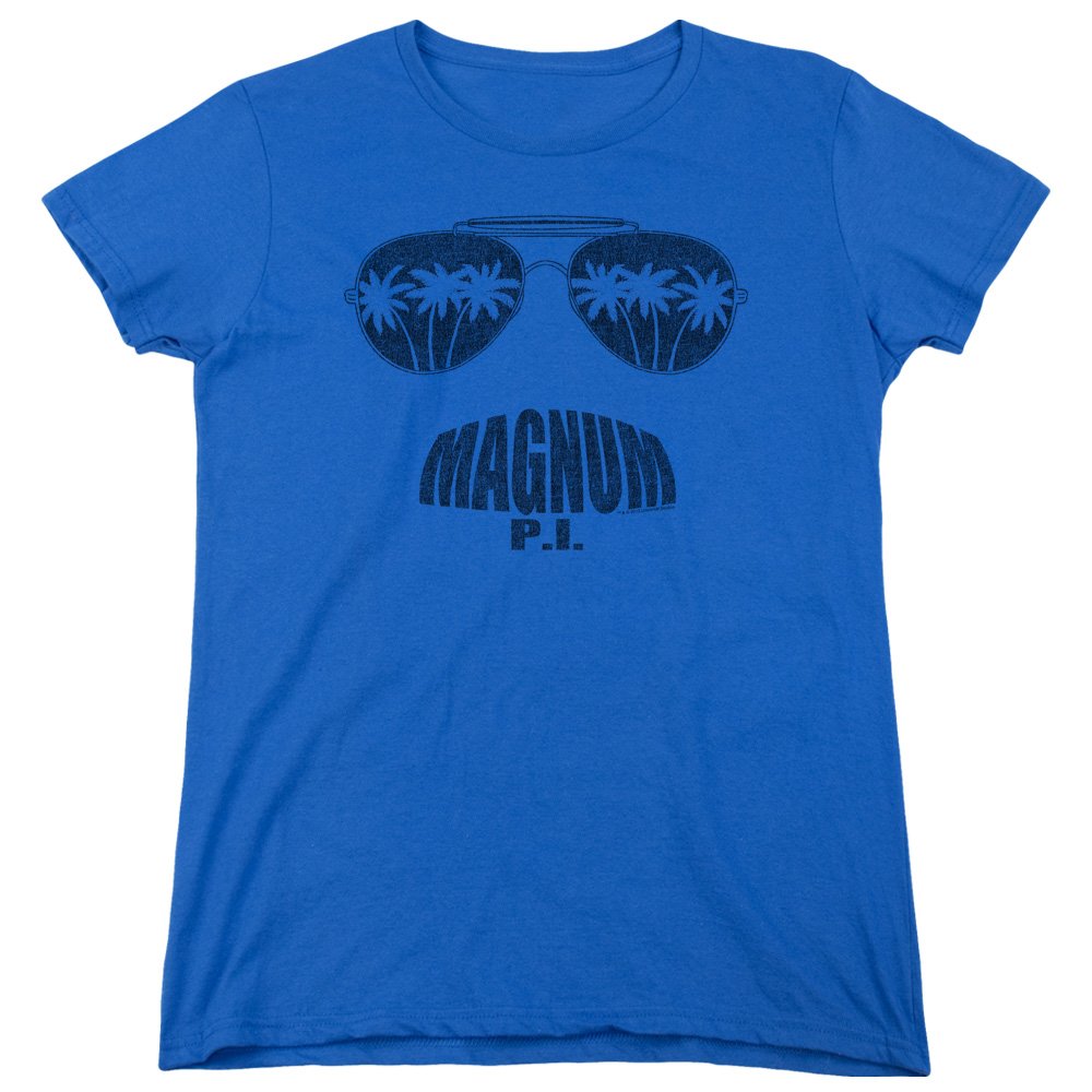 Magnum Pi - Womens Face It T-Shirt
