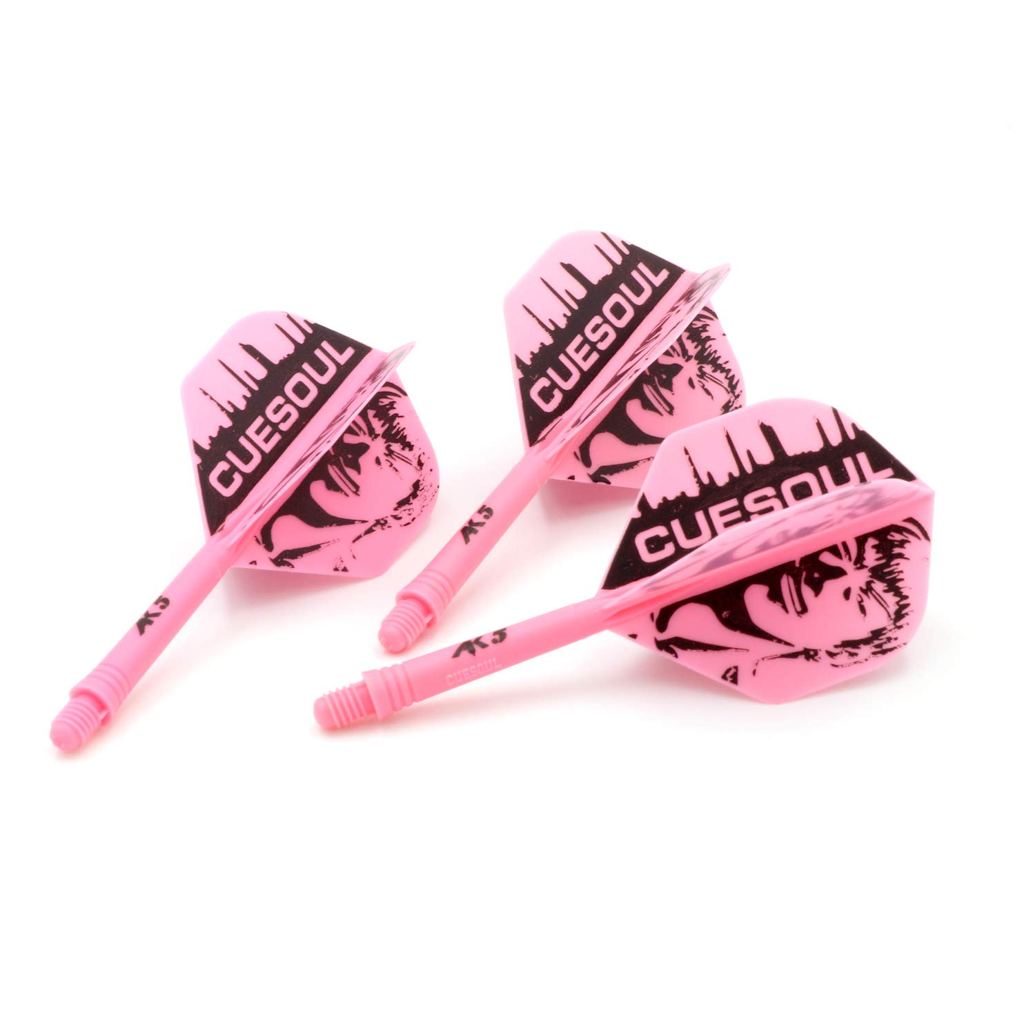 CUESOUL Rost Cañas integradas de Dardos y Plumas de Dardos de Forma estándar, Juego de 3 Piezas - 3