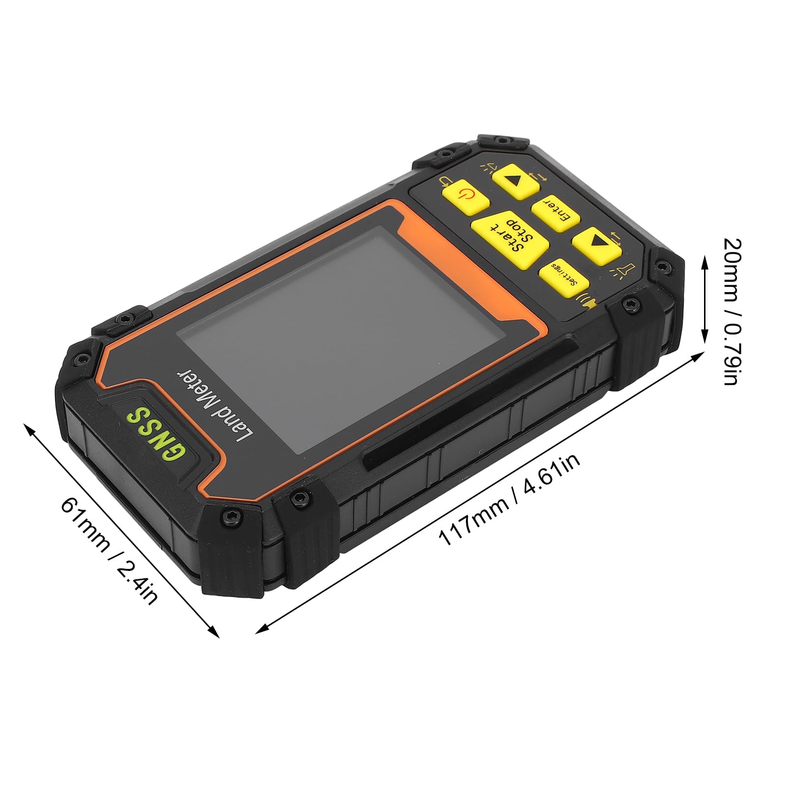 Compteur Terrestre GPS Portatif, Compteur de Mesure D'arpentage S4, Récepteur GNSS, Compteur Terrestre GPS