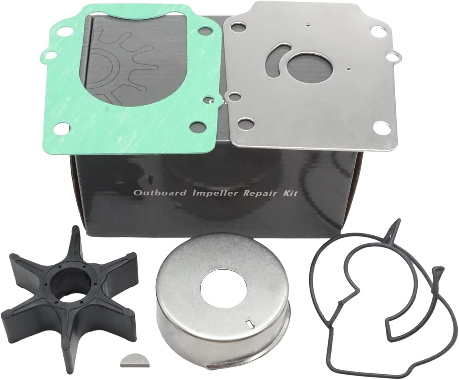 1740087L01 Water Pump Impeller Service Kit for Suzuki Outboards 4 Stroke DF70A DF80A DF90A Models 70 80 90 HP Motor 17400-87L00