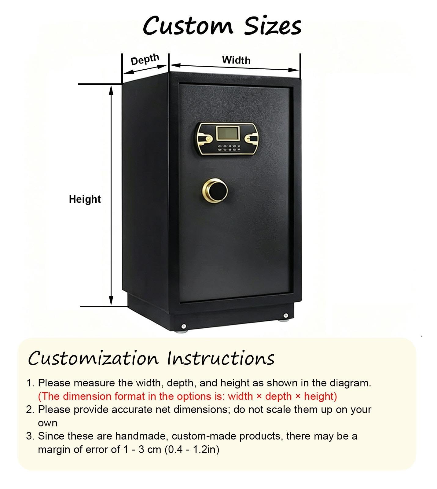 Cubierta Caja Fuerte Funda Decorativa Grande y Resistente al Polvo