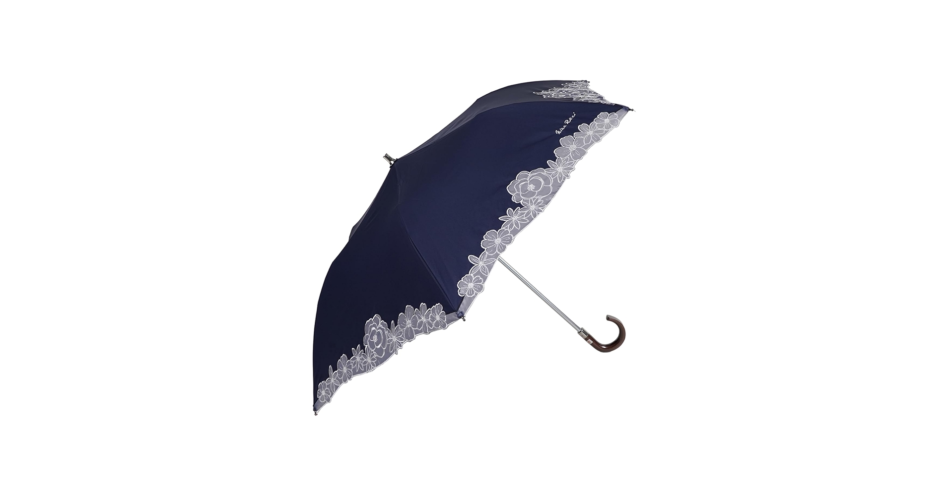 NINA RICCI ネイビー 日傘　晴雨兼用(新品未使用) NINA RICCI ニナリッチ 折りたたみ傘 日傘 雨傘 晴雨兼用傘