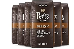 Peet's Coffee Prime Pantry Dark Roast Ground Coffee - Major Dickason's Blend