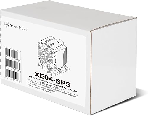 Miniatura 10 de SilverStone Technology XE04-SP5 4U servidorestación de trabajo CPU Cooler para Socket SP5, SST-XE04-SP5